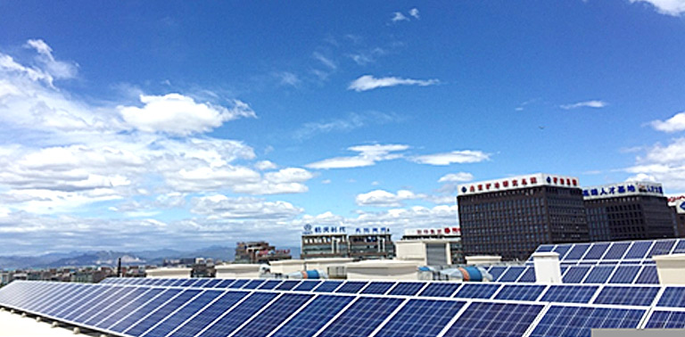 【商城屋頂類】永旺夢樂城商業(yè)分布式光伏屋頂電站項(xiàng)目